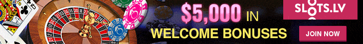 Slots.lv Casino - $5,000 Match Bonus Offer